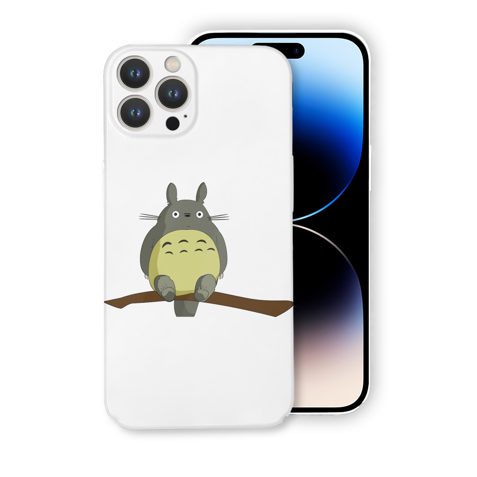 （画像用） となりのトトロ 草壁メイ 草壁サツキ My Neighbor Totoro Satsuki Kusakabe Mei Kusakabe 【iPhone 14シリーズ対応】ハードケース